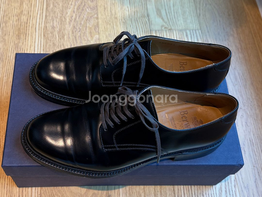 버윅 Berwick 5048 오피서 슈즈 7사이즈--3