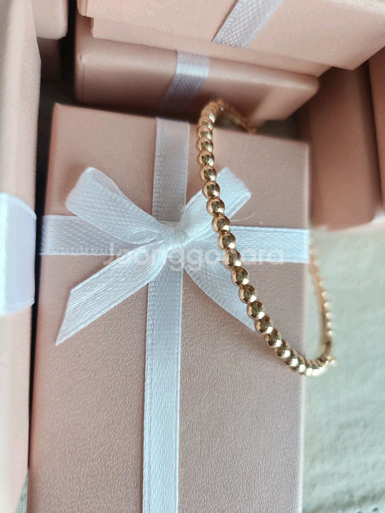 14k핑크골드볼팔찌뱅글(가격특가)--1