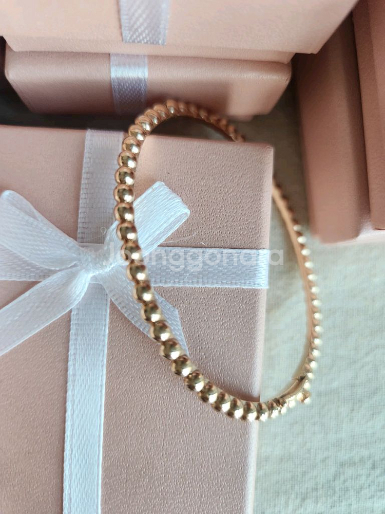 14k핑크골드볼팔찌뱅글(가격특가)--0