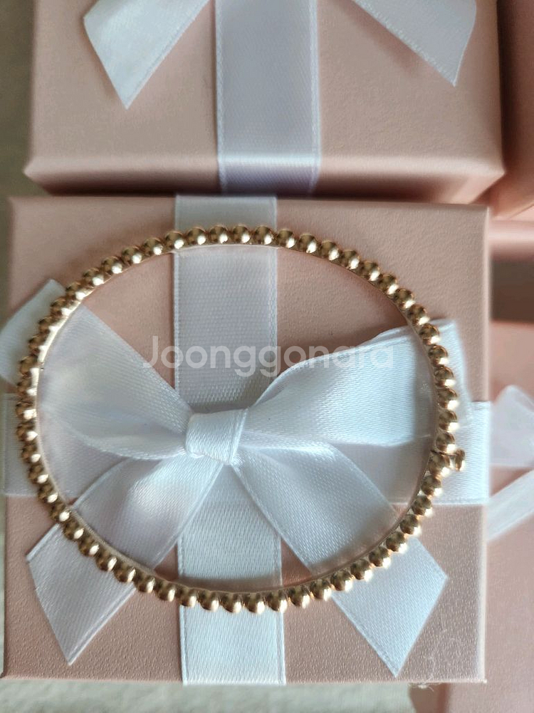 14k핑크골드볼팔찌뱅글(가격특가)--4