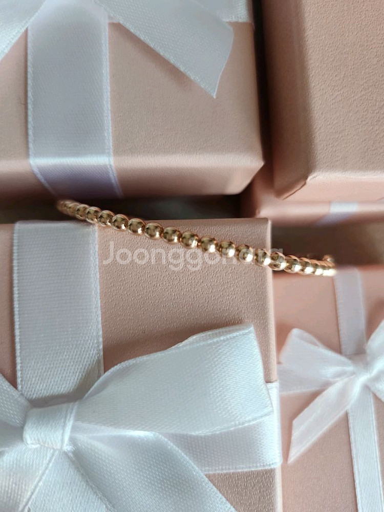 14k핑크골드볼팔찌뱅글(가격특가)--3