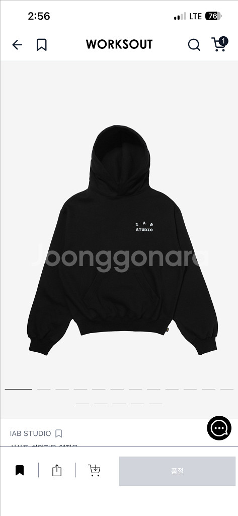 아이앱스튜디오 카모 후드 L 판매--0