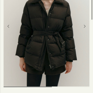 시에 루이스 패딩 딥브라운 S 새상품