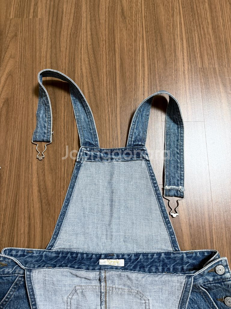 데님 반바지/멜빵치마 일괄(사이즈 L)--3