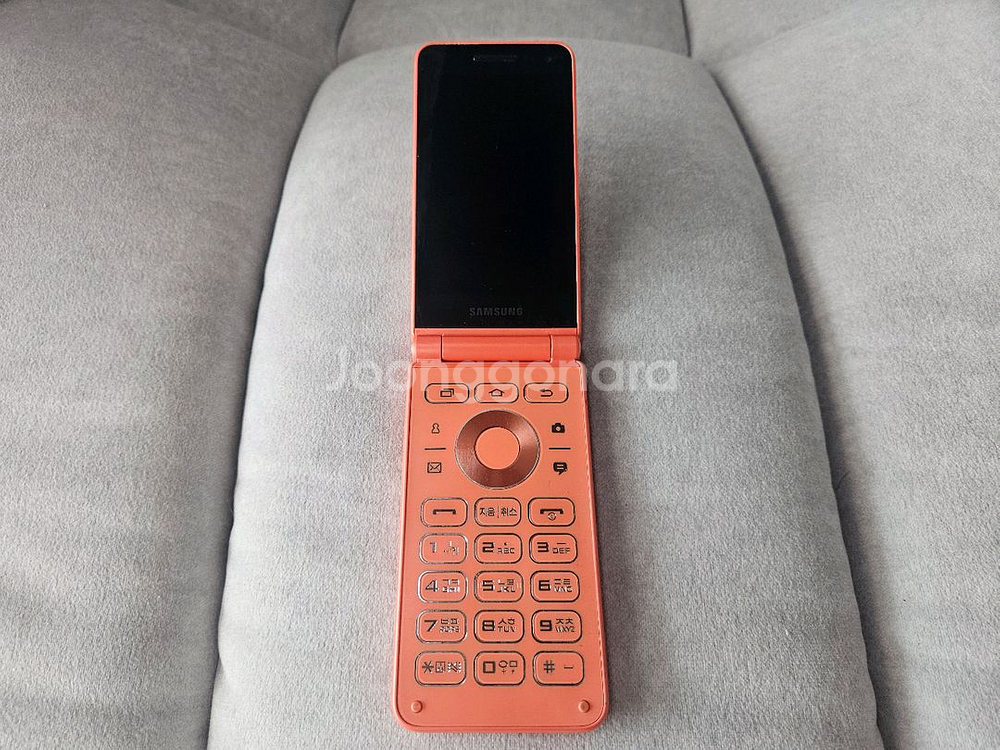 삼성 갤럭시폴더2 G160 한소희폰 코랄색상 A급--2