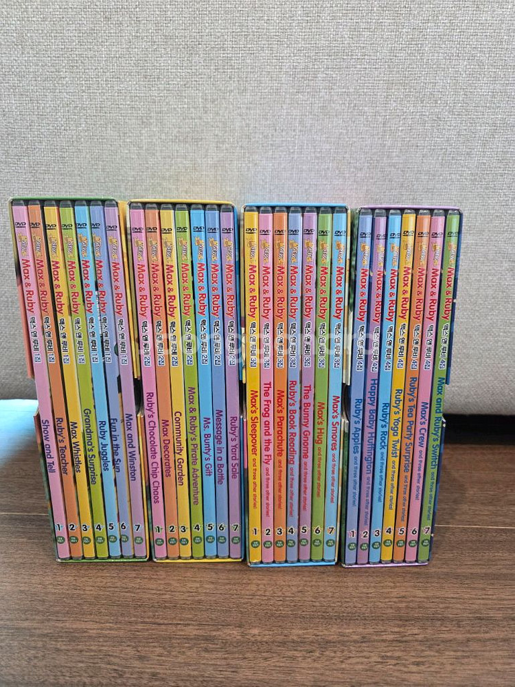 뉴맥스앤루비dvd 1~4집--1