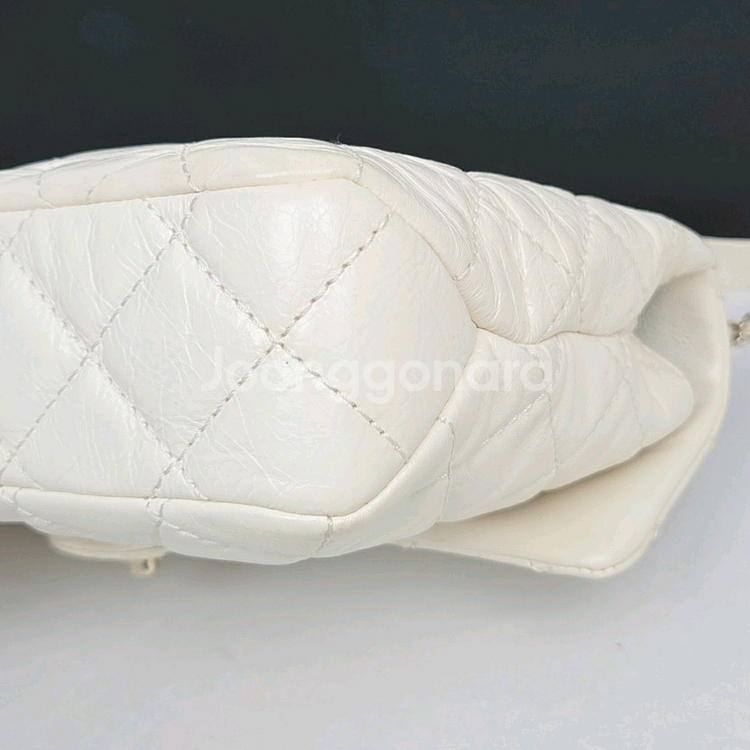 샤넬 카프스킨 핸들 크로스백--3