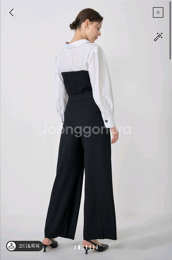 마인 셔츠 레이어드 텍스처블록 탑 랑방 타임 더캐시미어--2