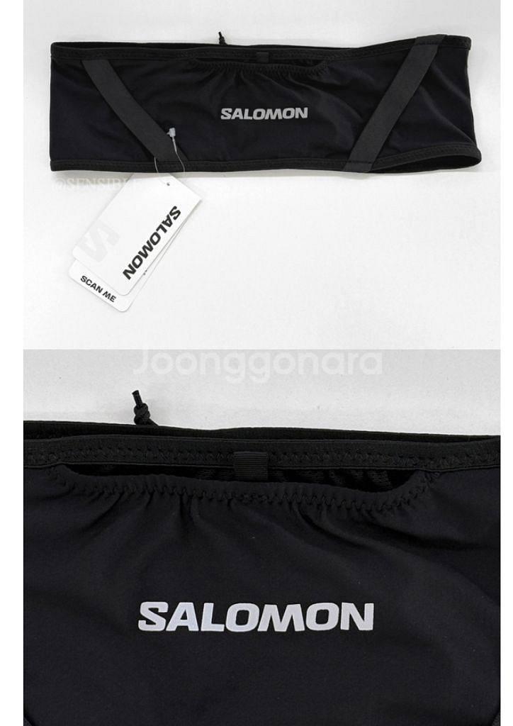 살로몬 러닝 펄스 벨트 블랙 L 새상품--4