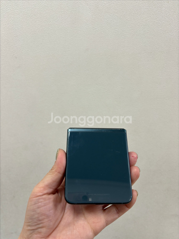 (부산중고폰)갤럭시z플립3 그린 256기가 판매해요--1