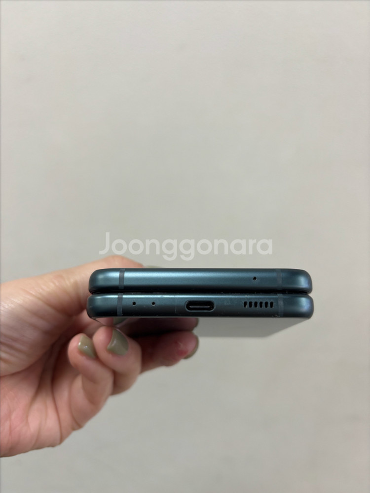 (부산중고폰)갤럭시z플립3 그린 256기가 판매해요--6