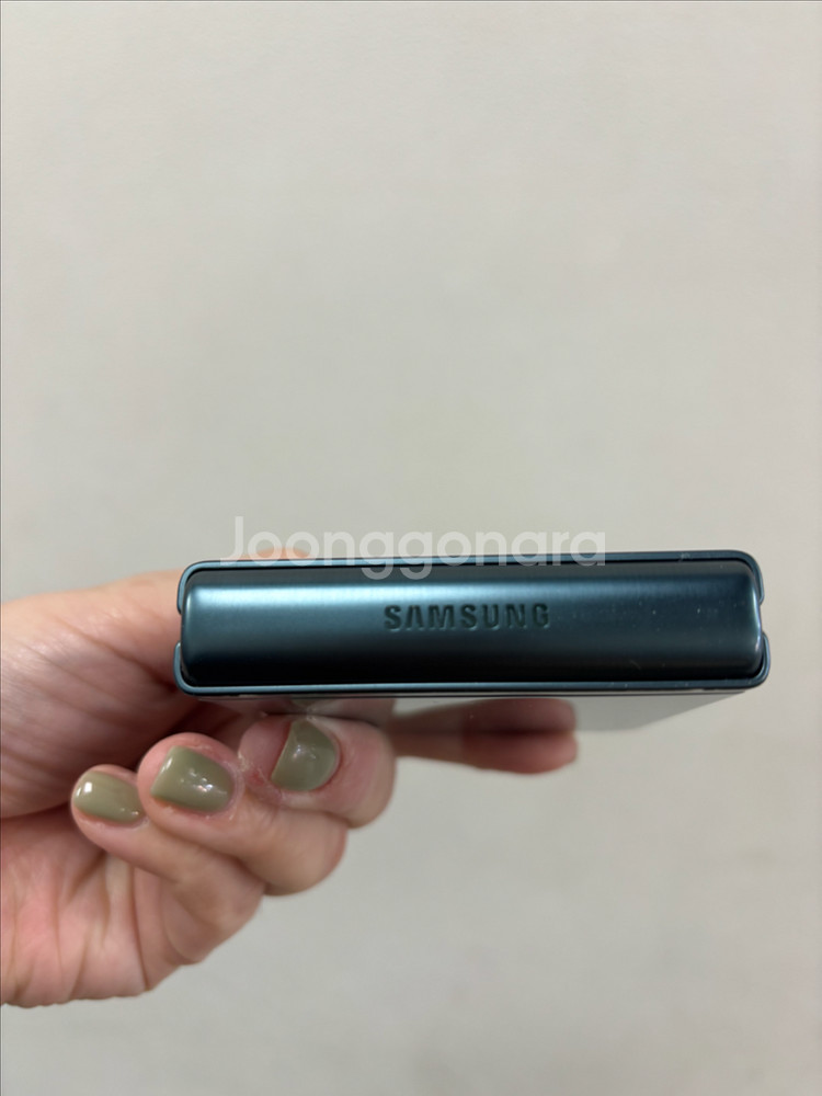 (부산중고폰)갤럭시z플립3 그린 256기가 판매해요--3