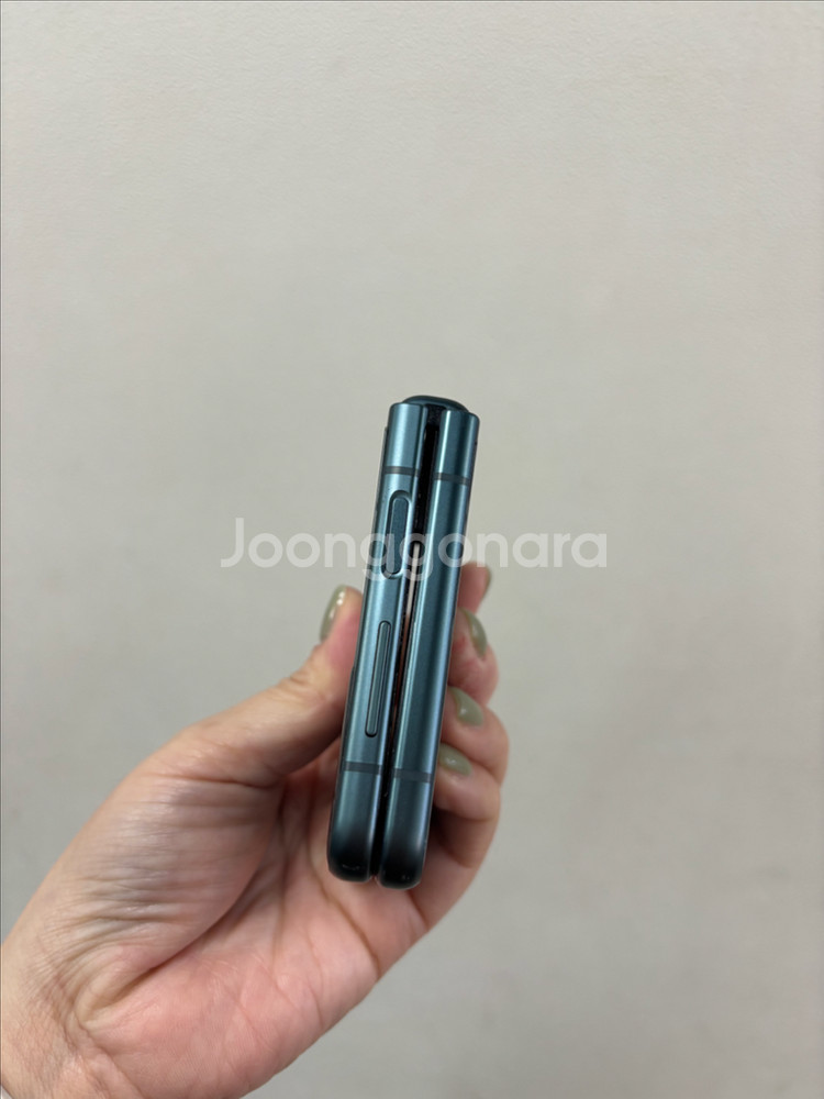 (부산중고폰)갤럭시z플립3 그린 256기가 판매해요--5