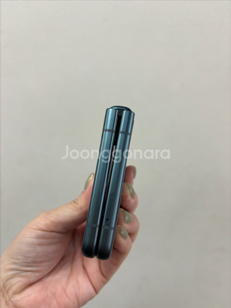 (부산중고폰)갤럭시z플립3 그린 256기가 판매해요--4