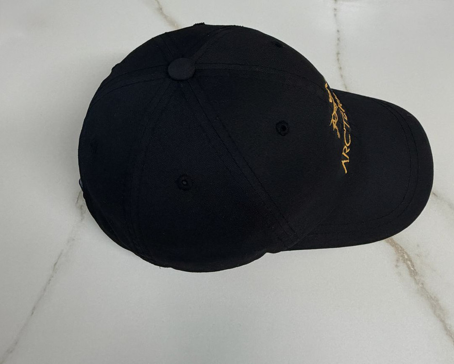 팔라스 x 아크테릭스 6-패널 캡 블랙--1