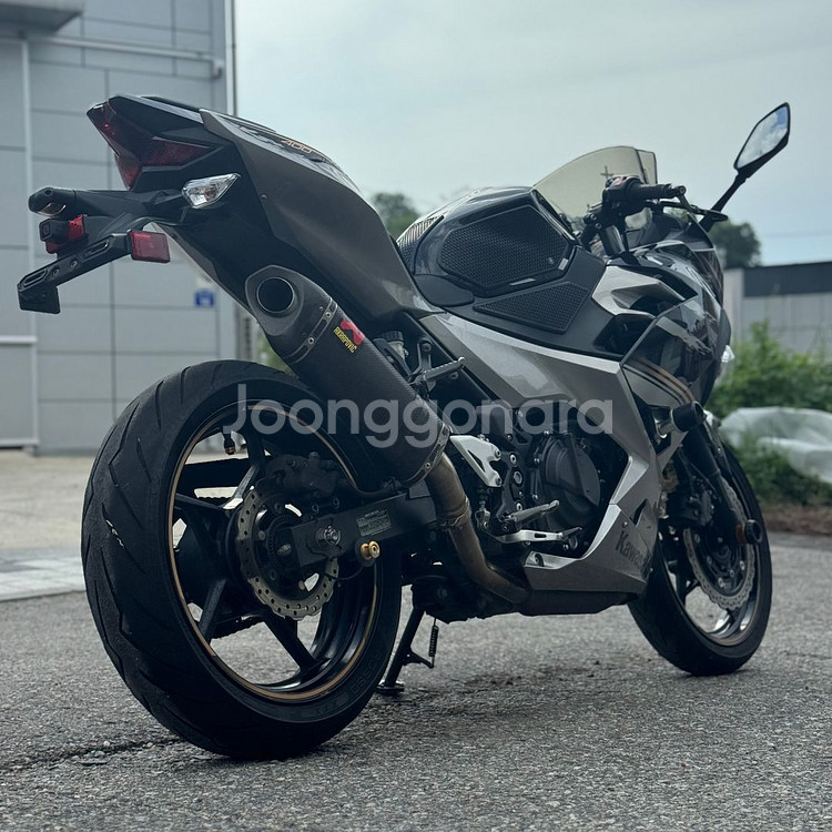 닌자400 19년식2만km 아크라구변 2채널블박 판매--2