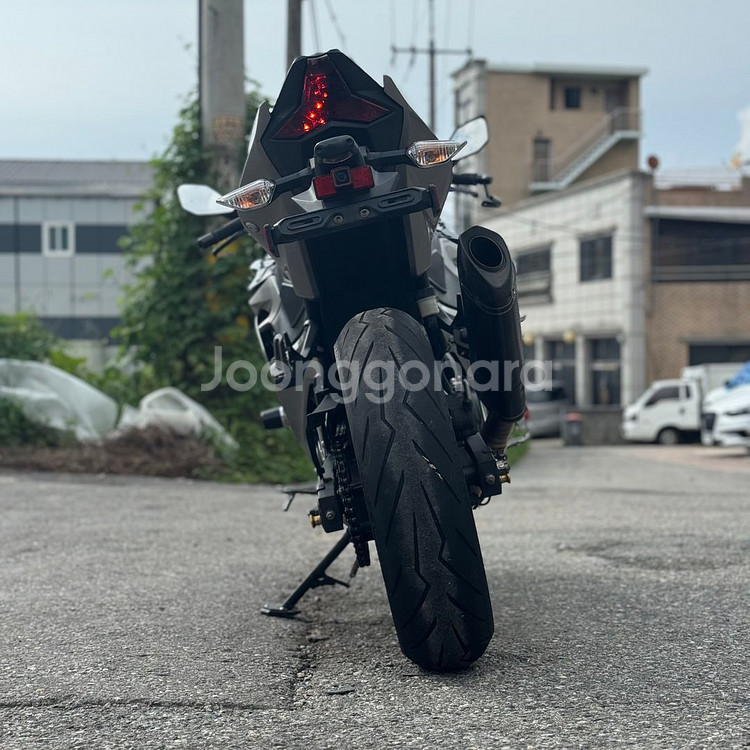 닌자400 19년식2만km 아크라구변 2채널블박 판매--3