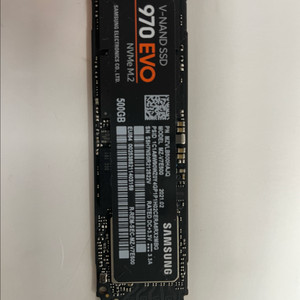 삼성전자 970 EVO M.2 NVMe 500G