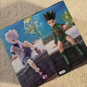 헌터 헌터 곤 키르아 누들스토퍼 피규어