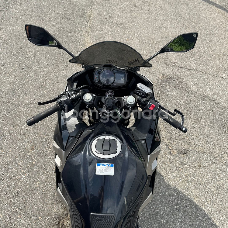 닌자400 19년식2만km 아크라구변 2채널블박 판매--8