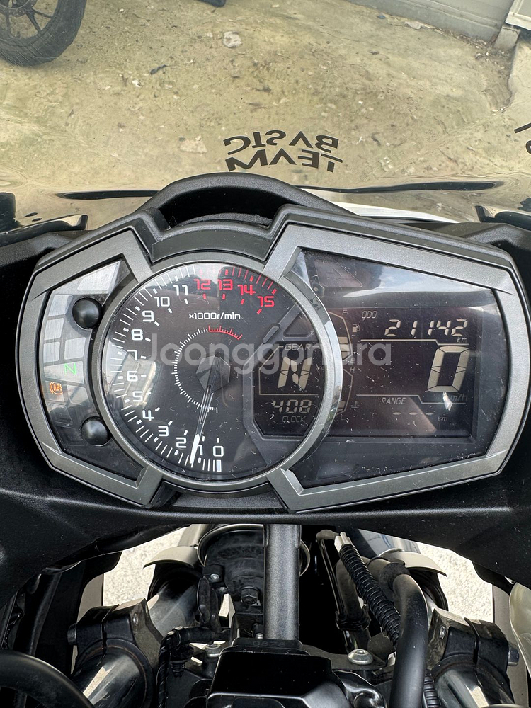 닌자400 19년식2만km 아크라구변 2채널블박 판매--9