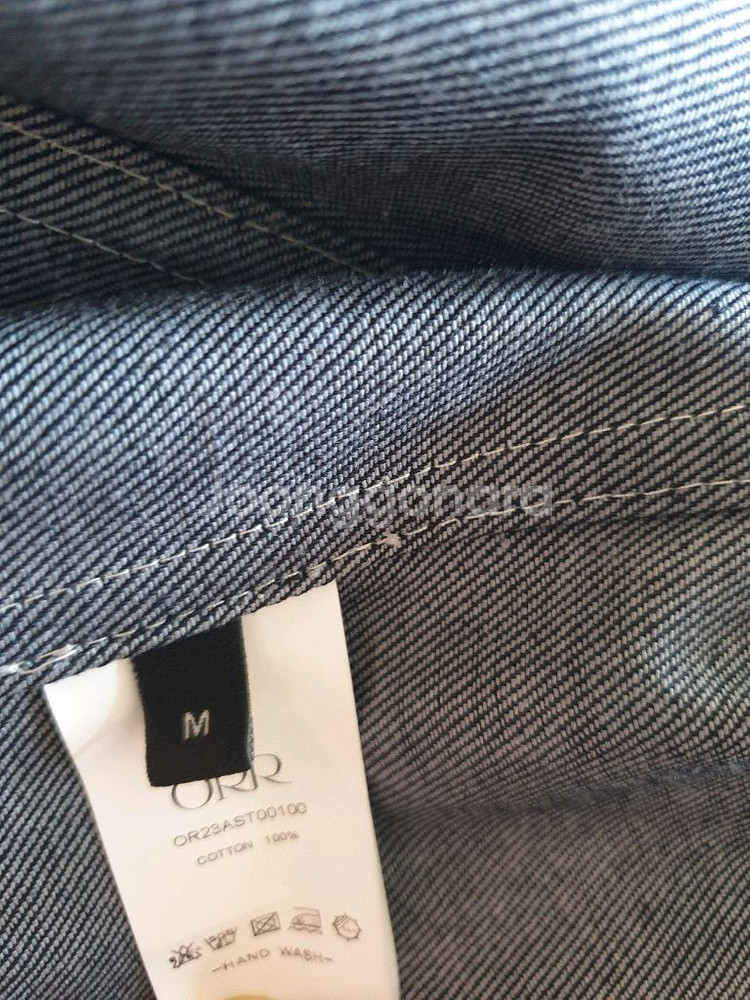 ORR 오르 콜레트 데님셔츠--1