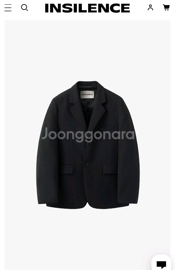 인사일런스 울 블레이저--0