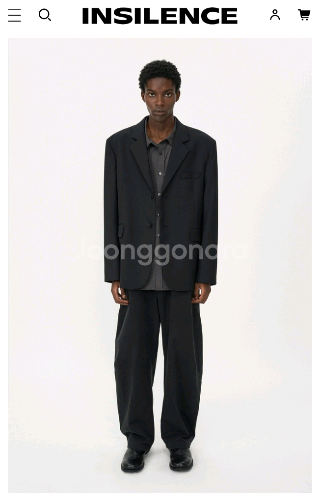 인사일런스 울 블레이저--2