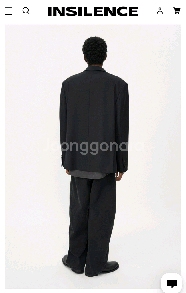 인사일런스 울 블레이저--1