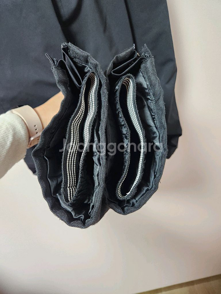 140사이즈 fellce 검정색 검정멜빵 스키복 바지--5