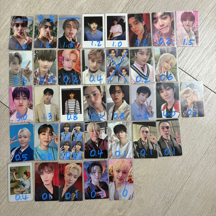 세븐틴 포카 양도 이미지