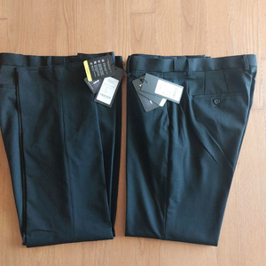 무신사 세미와이드 히든 밴딩 슬랙스 블랙 33사이즈