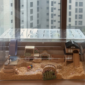 햄스터 아크릴 케이지 120*60 5T