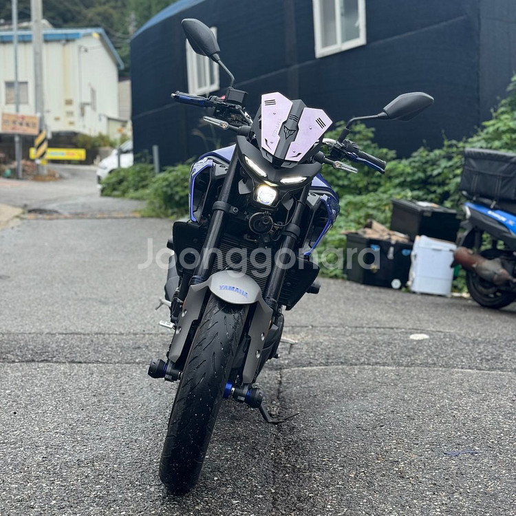 mt03 20년식 1만5천km 2채널 블박 준튜닝 판매--7