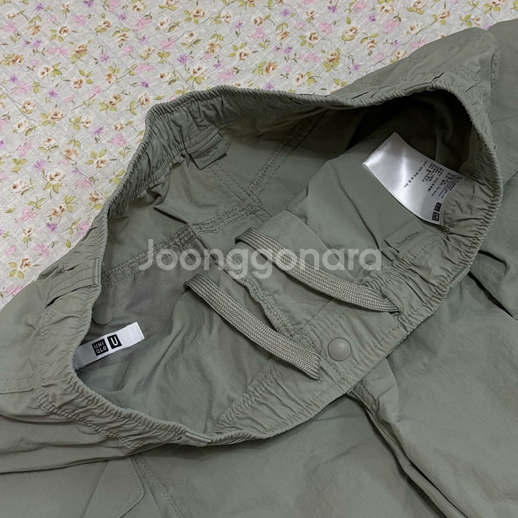 유니클로 & 르메르 콜라보 파라슈트 카고 쇼트 팬츠--2