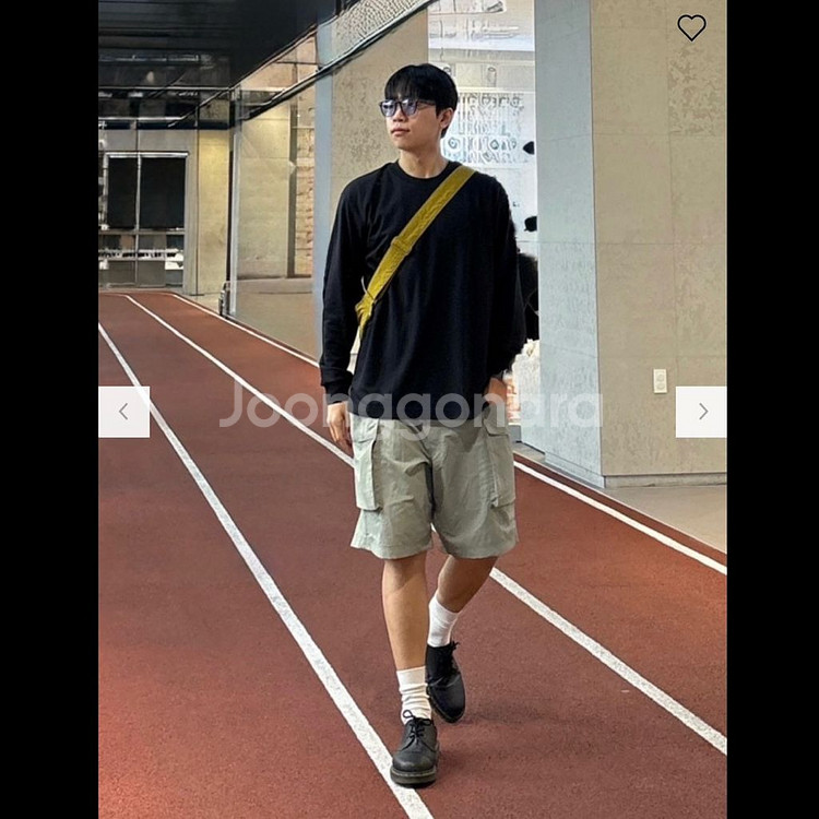 유니클로 & 르메르 콜라보 파라슈트 카고 쇼트 팬츠--7