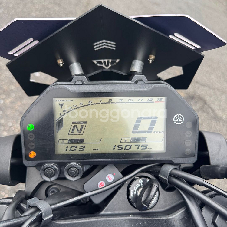 mt03 20년식 1만5천km 2채널 블박 준튜닝 판매--9