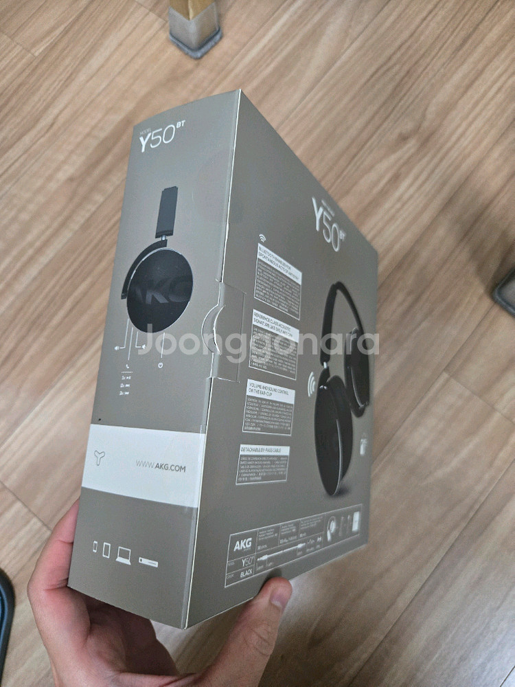AKG Y50BT 블루투스 헤드폰 미개봉--3