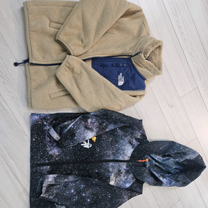 노스페이스키즈 플리스 바람막이 110 일괄