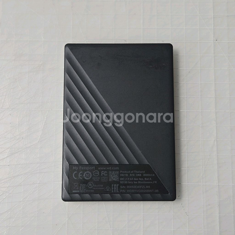 WD My Passport 2T 2.5인치 외장하드--1