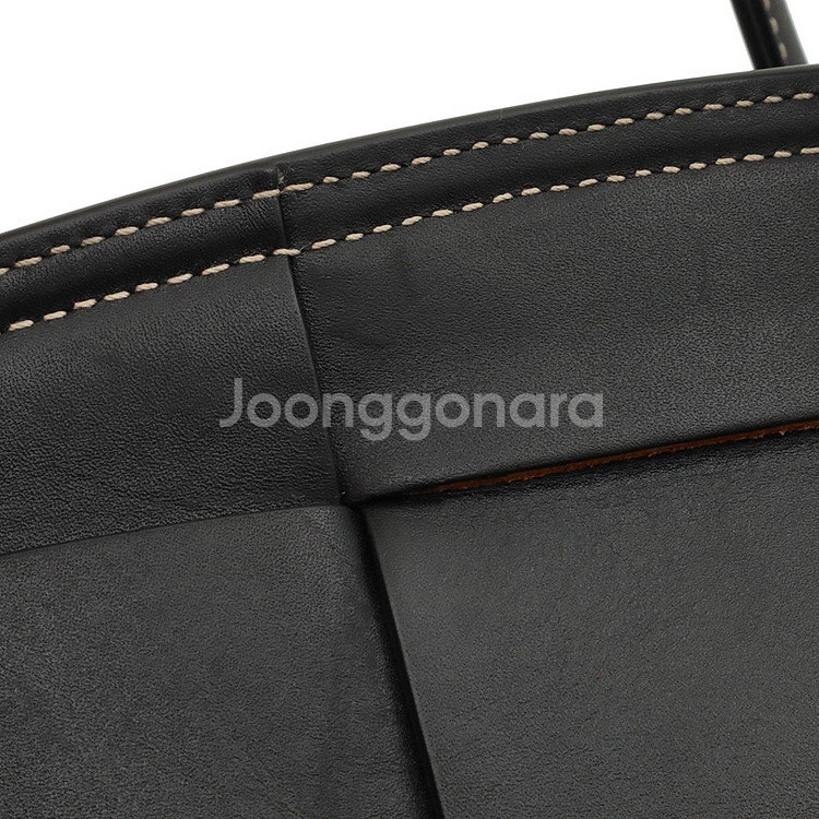 보테가베네타 블랙 카프스킨 아르코 스몰 토트백--7