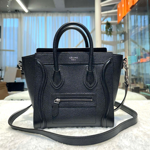 셀린느 러기지백 나노 블랙-H102802