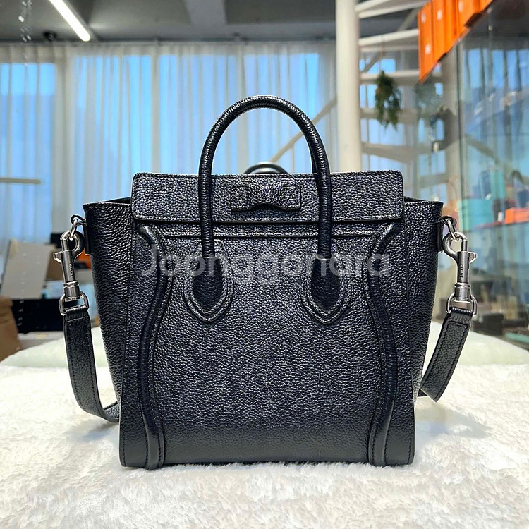 셀린느 러기지백 나노 블랙-H102802--1