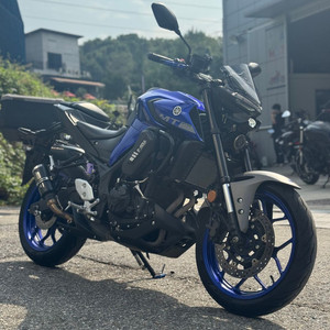 mt03 20년식 sc머플러 2채널블박 셋팅 판매합니다