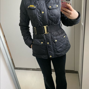 바버 인터내셔널 퀼팅 자켓 여성용 경량패딩