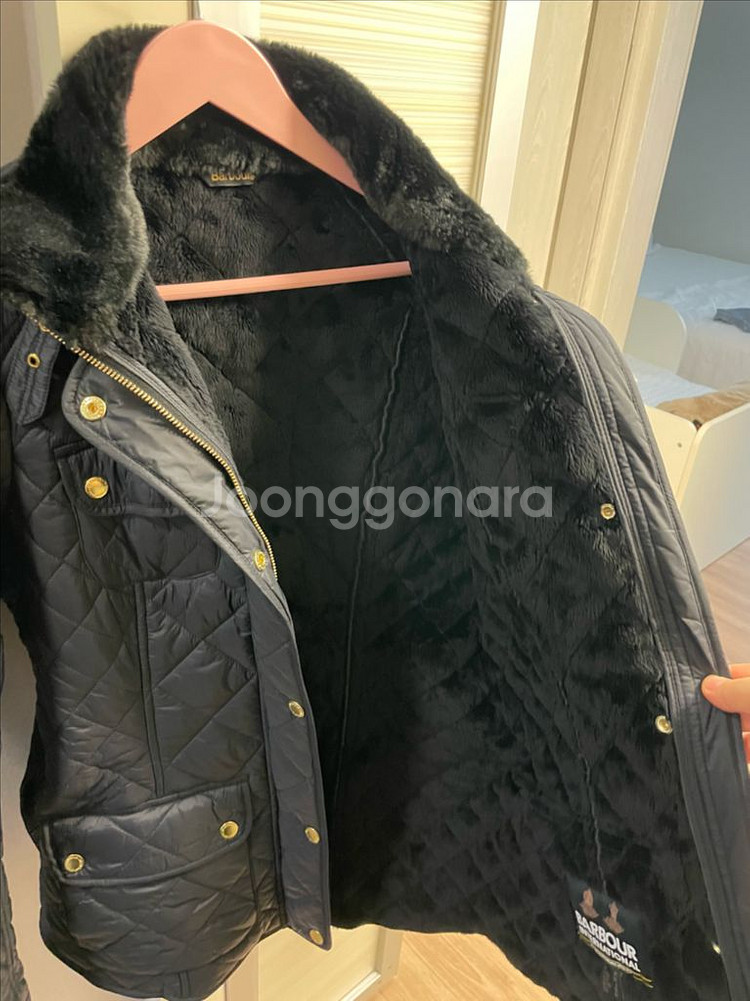 바버 인터내셔널 퀼팅 자켓 여성용 경량패딩--4