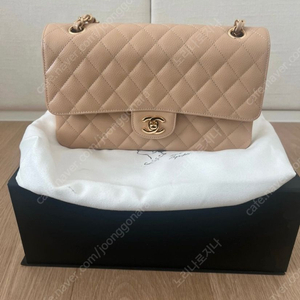샤넬 클래식 미디엄 베이지