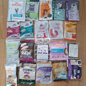 고양이 샘플사료 일괄