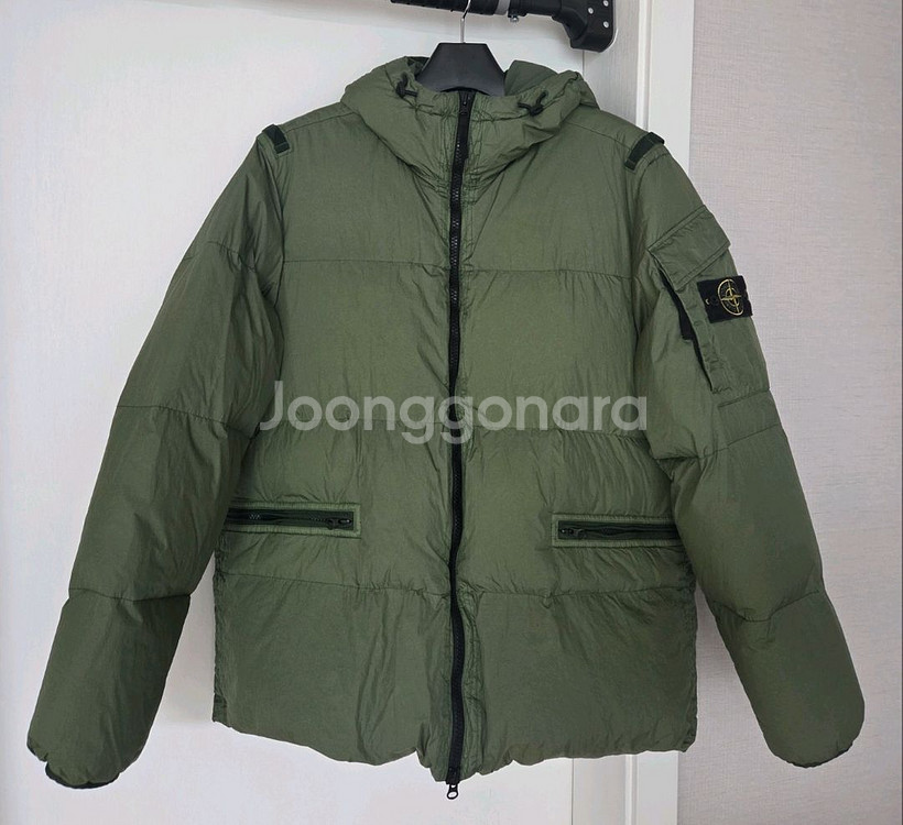 [특A급]스톤아일랜드 크링크랩스 다운 패딩 XL 판매--1