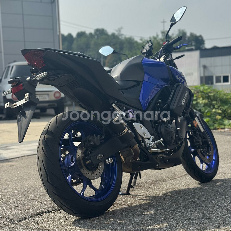 mt03 20년식 sc머플러 2채널블박 셋팅 판매합니다--2